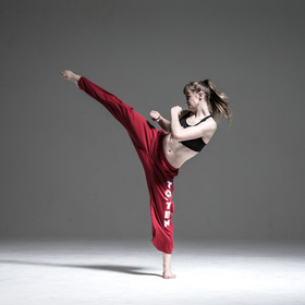 Female kickboxing 4 — figure reference